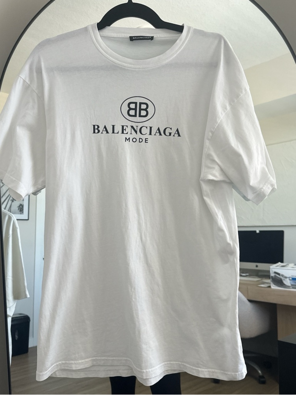 Balenciaga Mode T-Shirt White